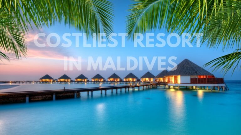 Costliest Resort In Maldives